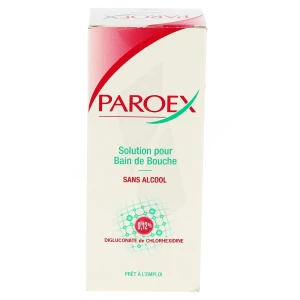 Paroex 0,12 Pour Cent, Solution Pour Bain De Bouche