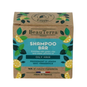 Beauterra Shampooing Solide Cheveux Gras B/75g