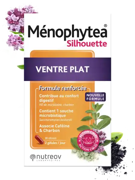 Nutreov Menophytea Silhouette Ventre Plat Gélules B/30