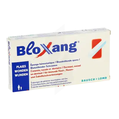 Bloxang Eponge De Gélatine Stérile Hémostatique B/5 à Saint-Avold
