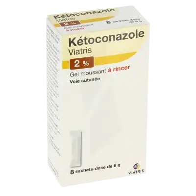 Ketoconazole Viatris 2 %, Gel En Sachet-dose à Angers
