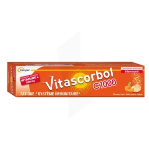 Vitascorbol C 1000 Cpr Eff 2t/20