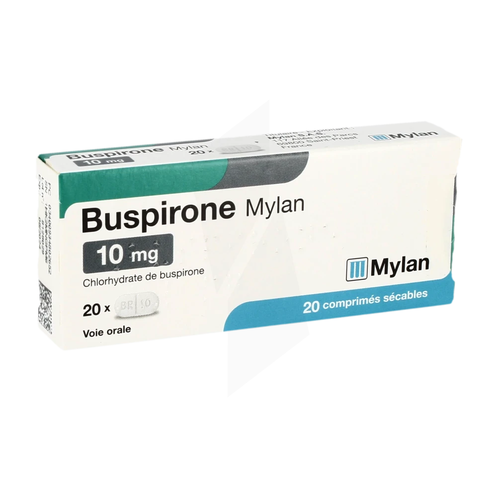 Buspirone Viatris 10 Mg, Comprimé Sécable