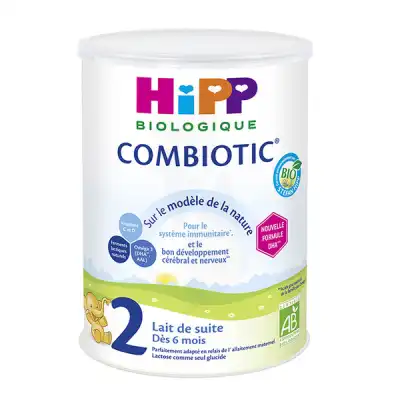 Hipp Lait 2 Combiotic® (nouvelle Formule Dha) Bio 800g à HYÈRES