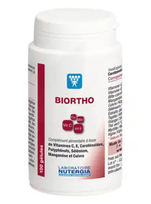 Biortho Vitamines Et Antioxydants Gél B/100 à Paris