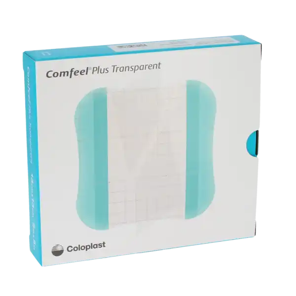 Comfeel Plus Transparent Plaque 13x13cm B/10