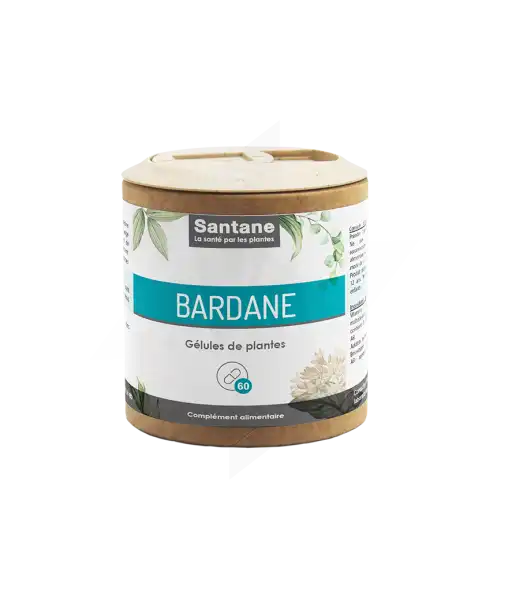 Santane Bardane Gélules De Poudre De Plantes 270mg B/60