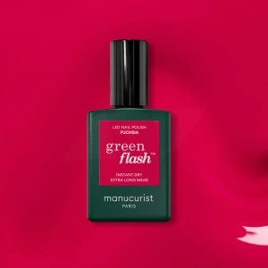 Manucurist Green Flash Vernis à Ongles Fuchsia 15ml
