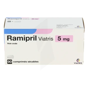 Ramipril Viatris 5 Mg, Comprimé Sécable