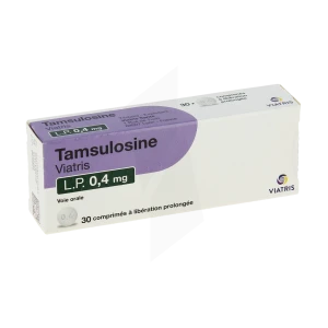 Tamsulosine Viatris Lp 0,4 Mg, Comprimé à Libération Prolongée