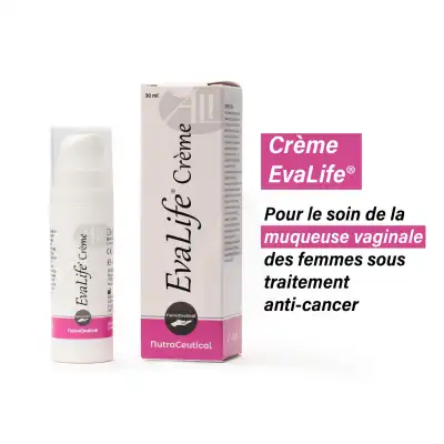 Nutraceutical Evalife Crème Pour Les Muqueuses Vaginales Irritées Et Sèches 30ml à MARSANNAY-LA-CÔTE