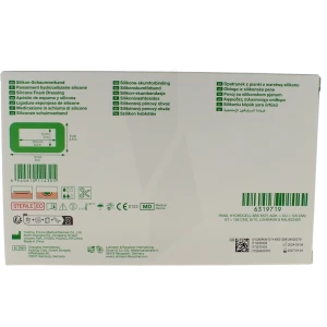 Suprasorb P Sensitive Border Lite Pansement Hydrocellulaire Siliconé Stérile Extra Mince Avec Bord Auto-fixant 9x15cm B/10