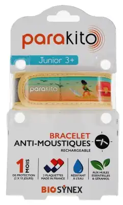 Parakito Junior 2 Bracelet Rechargeable Anti-moustique Pirates B/2 à VILLENAVE D'ORNON