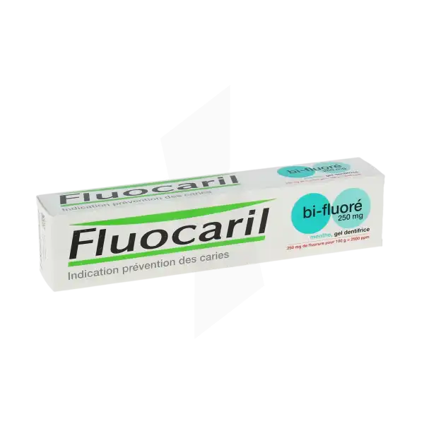 Fluocaril Bi Fluore 250 Mg Menthe, Gel Dentifrice