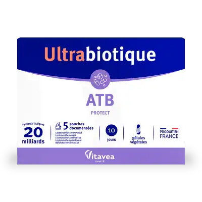 Nutrisanté Ultrabiotique Atb Protect Gélules B/10 à Avon
