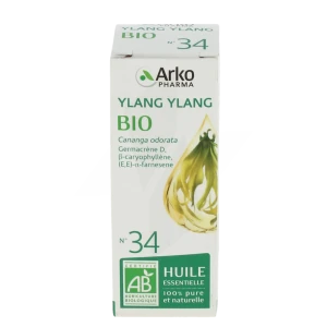 Arkopharma Huile Essentielle Bio N°34 Ylang Ylang Fl/5ml