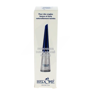 Herome Vernis à Ongles Durcisseur Doux Glitter Fl/10ml