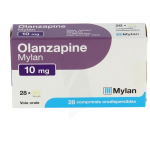 Olanzapine Viatris 10 Mg, Comprimé Orodispersible