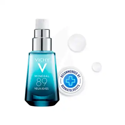 Vichy Minéral 89 Mineral 89 Soin Yeux Fortifiant Et Réparateur Flacon Pompe/15ml à Fontaines-Saint-Martin