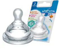 Baby Look® Tétine Silicone Débit Variable 3 Vitesses