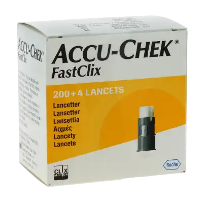 Accu-chek Fastclix Lancettes Boîte De 204 à Toulouse