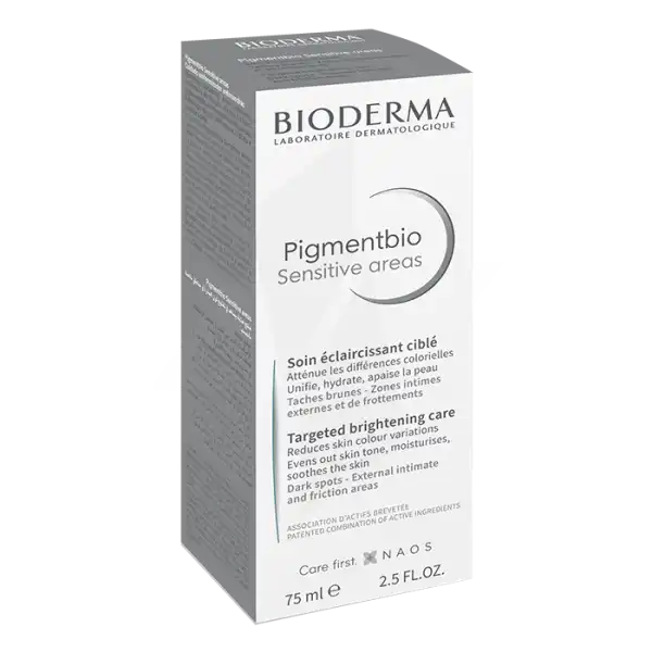 Bioderma Pigmentbio Sensitive Areas Crème éclaircissante Anti Taches Corps 75ml