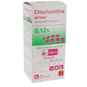 Chlorhexidine Arrow 0,12 %, Solution Pour Bain De Bouche