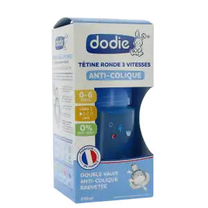 Dodie Initiation+ Biberon Tétine 3vitesses Débit 1 Bateau 150ml à Toulouse