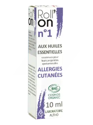 Laboratoire Altho Roll'on N°1 Allergies Cutanées 10ml à SEYNOD