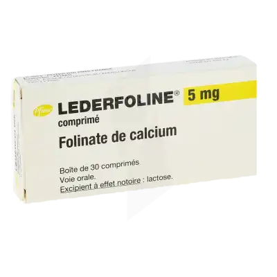 LEDERFOLINE 5 mg, comprimé