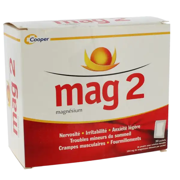 Mag 2, Poudre Pour Solution Buvable En Sachet