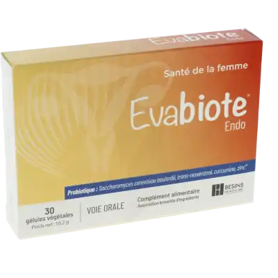 Evabiote Endo Gélules Végétale B/30 à Châlons-en-Champagne