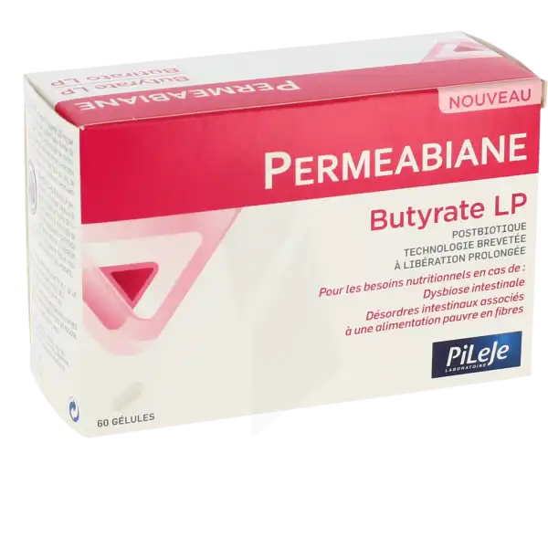 Pileje Permeabiane Butyrate Lp 60 Gélules