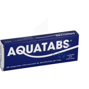 Aquatabs Comprimes, Bt 60