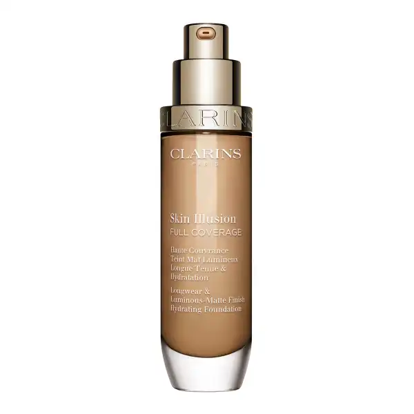 Clarins Skin Illusion Full Coverage Haute Couvrance Teint Mat Lumineux Longue Tenue & Hydratation 108.5w 30ml