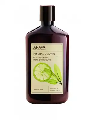 Ahava Mineral Botanic Cr Douche Citron Sauge Fl/500ml à Mimizan