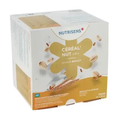 Nutrisens Cerealnut Hp+ Nutriment édulcoré Biscuité 6sachets/50g à LE LAVANDOU