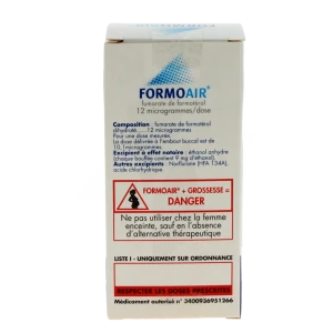 Formoair 12 Microgrammes/dose, Solution Pour Inhalation En Flacon Pressurisé