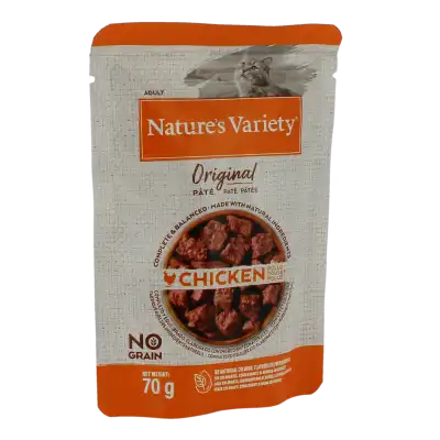 Nature's Variety Original Chat Adulte Poulet - Sachet - 70 G