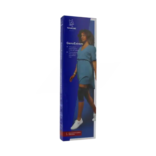 Thuasne Genu Extrem V2 Genouillère Rotulienne Gris Taille 2