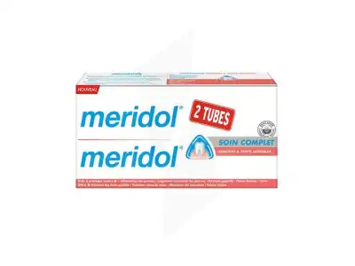 Meridol Soin Complet Sensibilite Dentifrice 2t/75ml à Aix-les-Bains