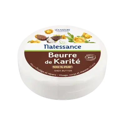 Natessance Karité Bio Beurre De Karité Bio Et équitable 100g à Saint-Jory
