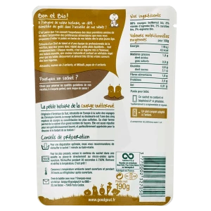 Good Goût Alimentation Infantile Courges Betternut Sauté D'agneau Sachet/190g