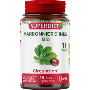 Superdiet Marronnier D'inde Bio Gélules B/45