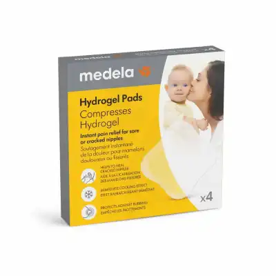 Medela Compresses Hydrogel Protection Du Mamelon 4 Pièces à Mûrs-Erigné