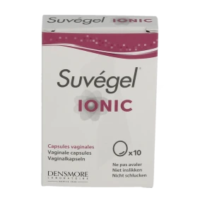 Suvégel Ionic Caps Vaginales B/10