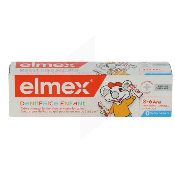 Elmex Enfant Dentifrice 3-6 Ans T/50ml
