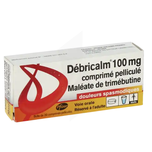 Pharmacie Abisror - Médicament Debricalm 100 Mg, Comprimé ...