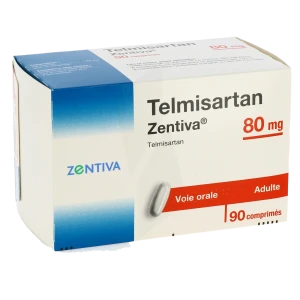 Telmisartan Zentiva 80 Mg, Comprimé