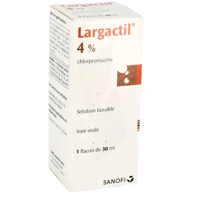 Largactil 4 Pour Cent, Solution Buvable En Gouttes à CHENÔVE